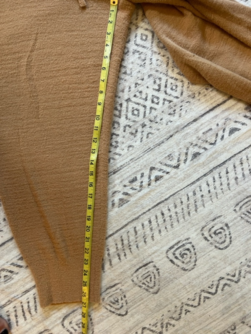 Express Camel Knit Drawstring Pants - Picture 7 of 9